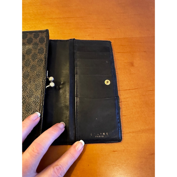 Celine Black Brown Wallet - Picture 7 of 13
